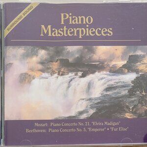 Music CD - Piano Masterpieces: Mozart, Beethoven "Emperor & Fur Elise"